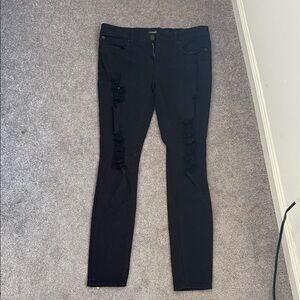 Express Black Denim Jeans